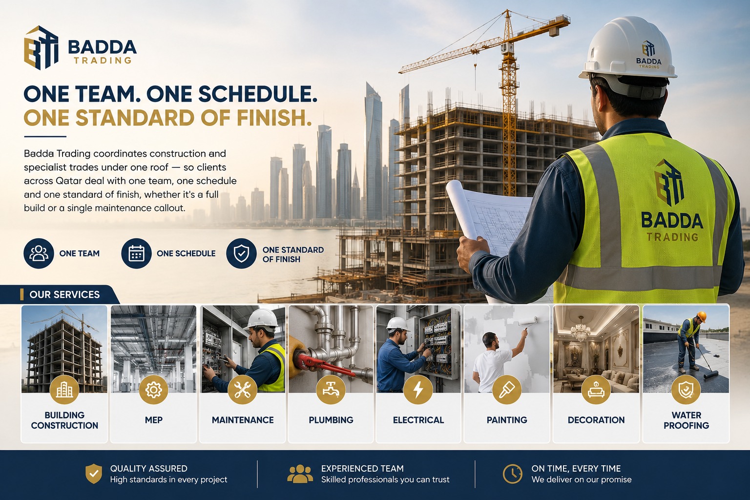 Badda Trading - Building construction projects in Doha, Qatar